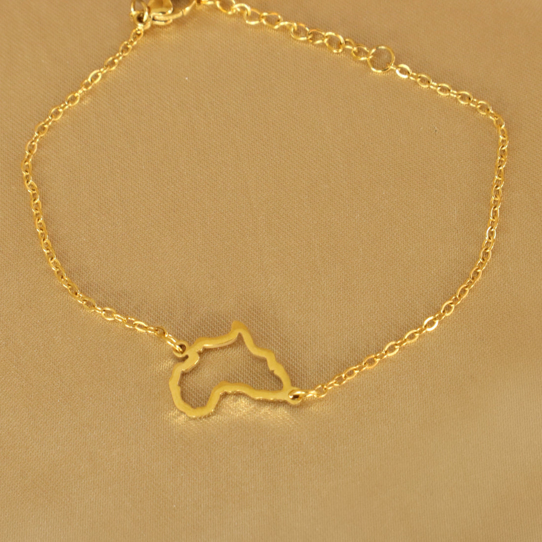 Taiwo Africa 18ct gold plated tarnish resistant Bracelet