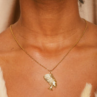 Idia 18ct gold plated on copper Necklace