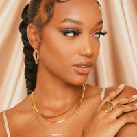 Remi (18ct Gold Plated) Stainless Steel Necklace