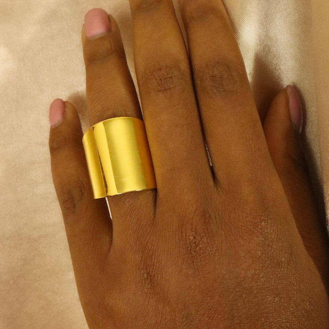 Maame 18ct Gold Plated Ring