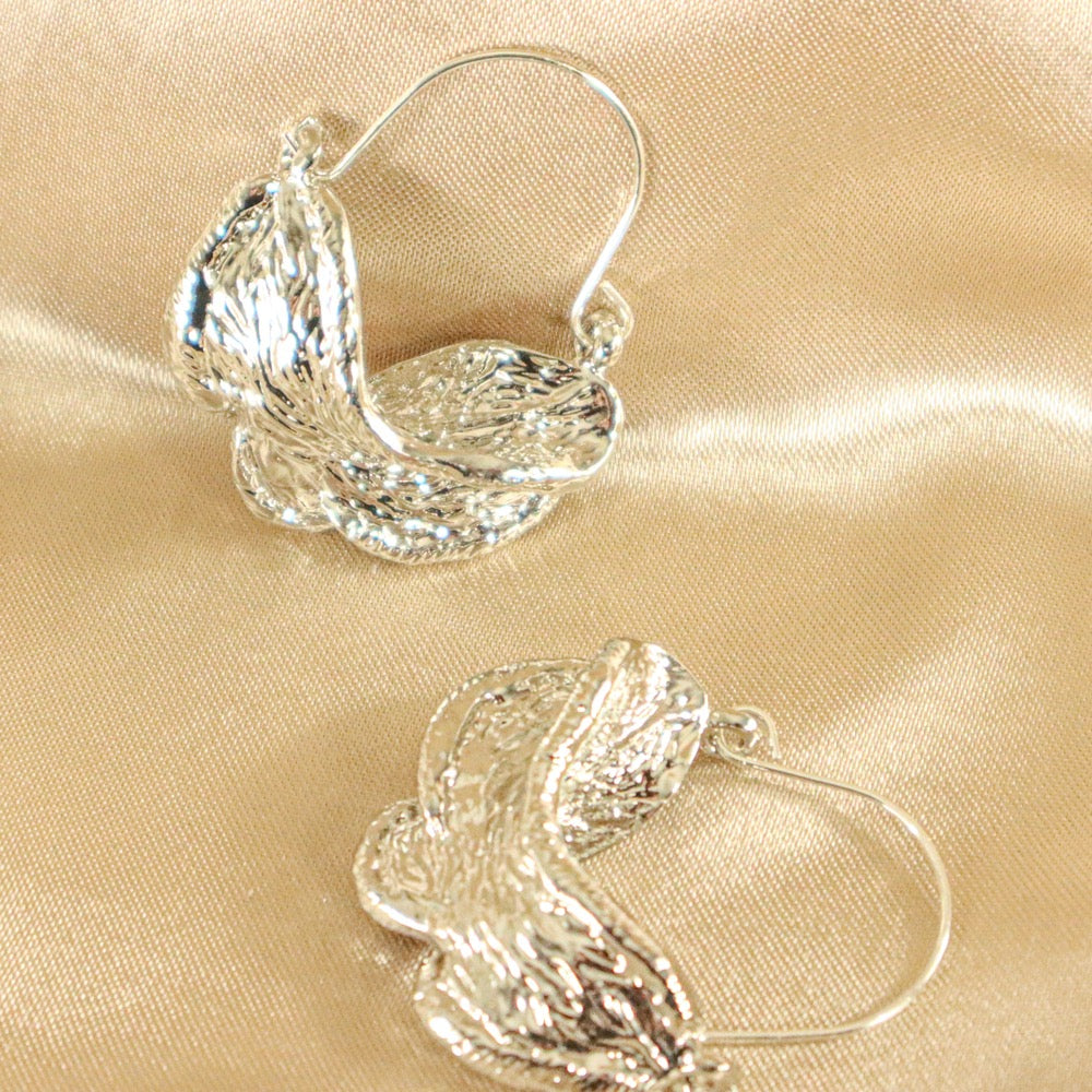 Zazzau Fulani Silver Hoop Earrings