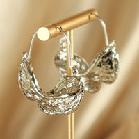 Zazzau Fulani Silver Hoop Earrings