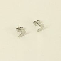 Monifa Africa (18ct Gold Plated)  stainless steel stud earrings