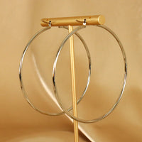 Zainab (18ct gold plated) Stainless steel Hoop Earrings