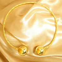 Banda 18ct Gold Plated Choker Necklace