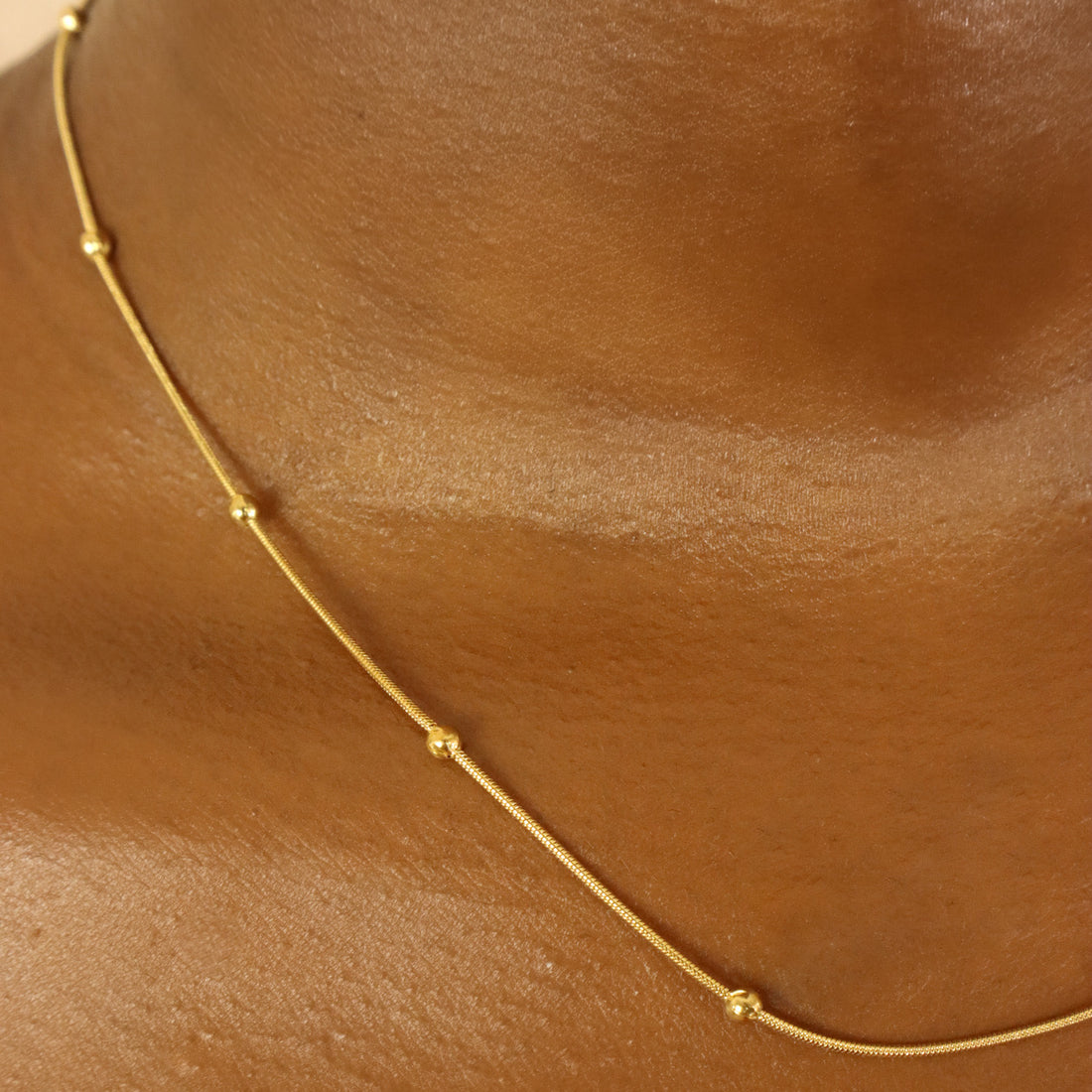 Kikiola 18ct gold plated on stainless steel Necklace