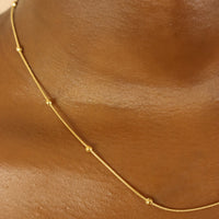 Kikiola 18ct gold plated on stainless steel Necklace