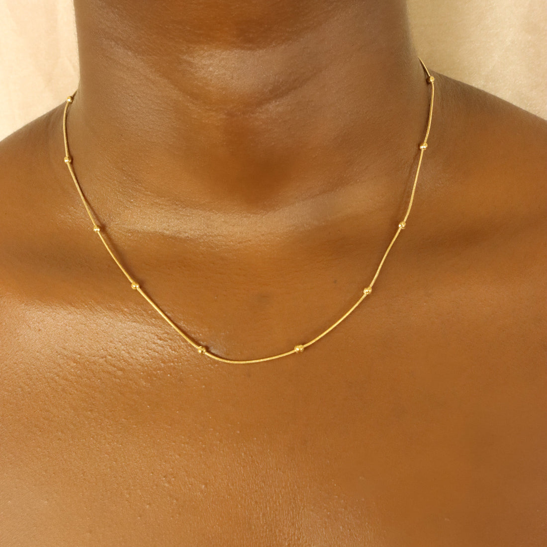 Kikiola 18ct gold plated on stainless steel Necklace