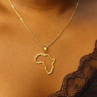 Bisi Africa (18ct Gold Plated) Stainless steel Necklace