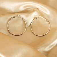 Mia Hoop 18ct gold plated stainless steel hoop earrings