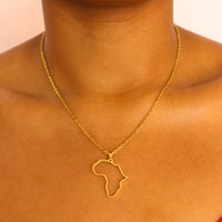 Bisi Africa (18ct Gold Plated) Stainless steel Necklace