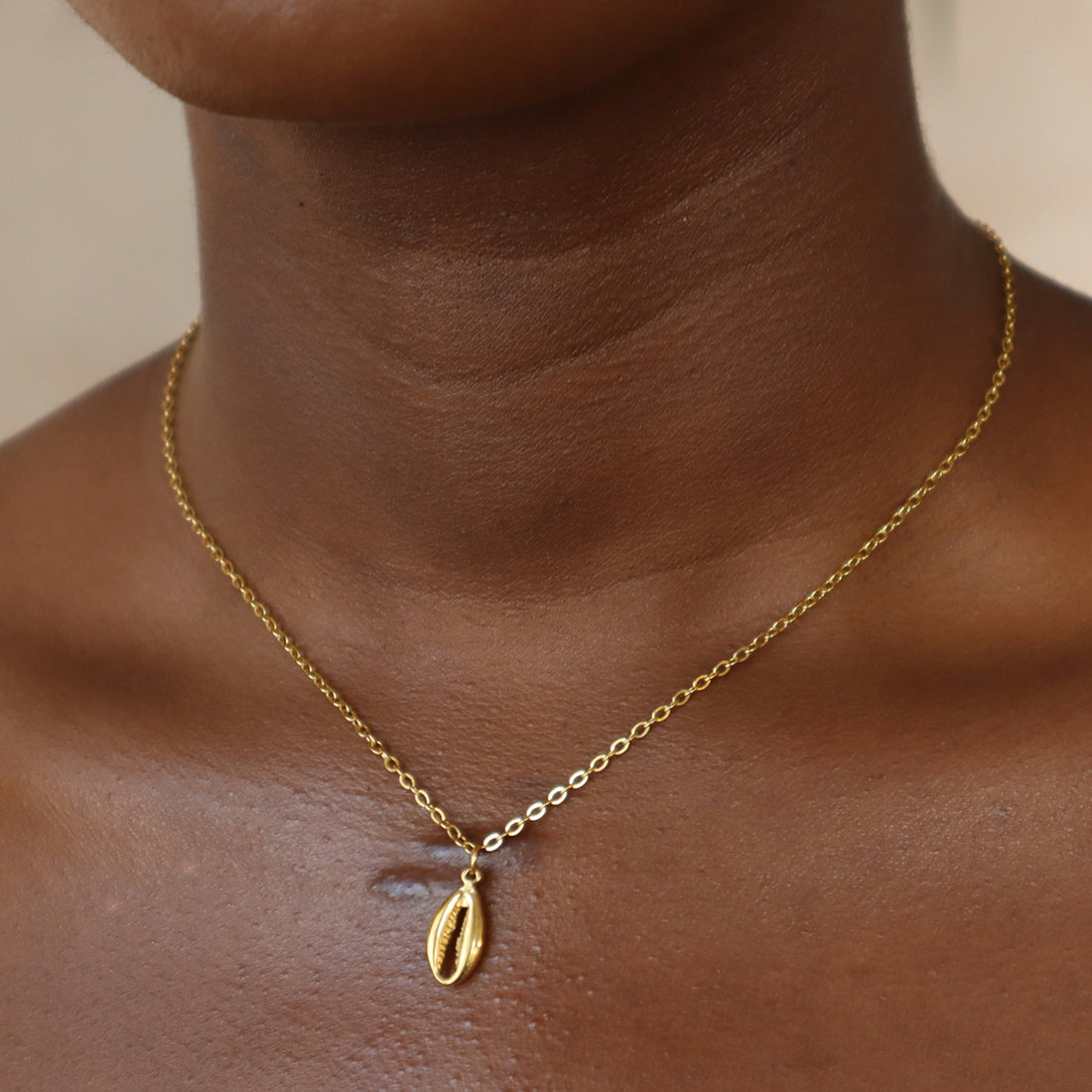 Mane cowrie Necklace