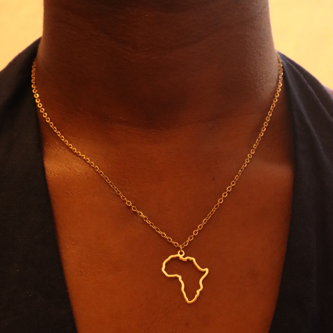 Bisi Africa (18ct Gold Plated) Stainless steel Necklace