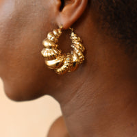 Jaineba Bamboo Earrings