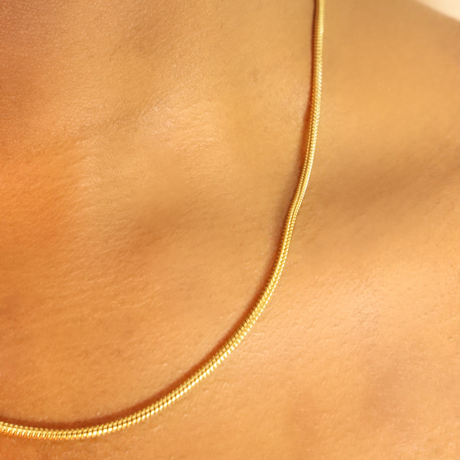 Solana 18ct gold plated tarnish resistant Necklace