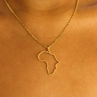 Bisi Africa (18ct Gold Plated) Stainless steel Necklace